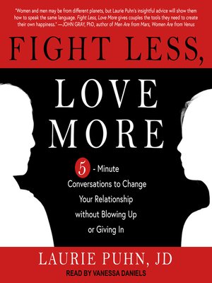 cover image of Fight Less, Love More
